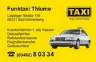 Funktaxi Thieme Funktaxi Thieme